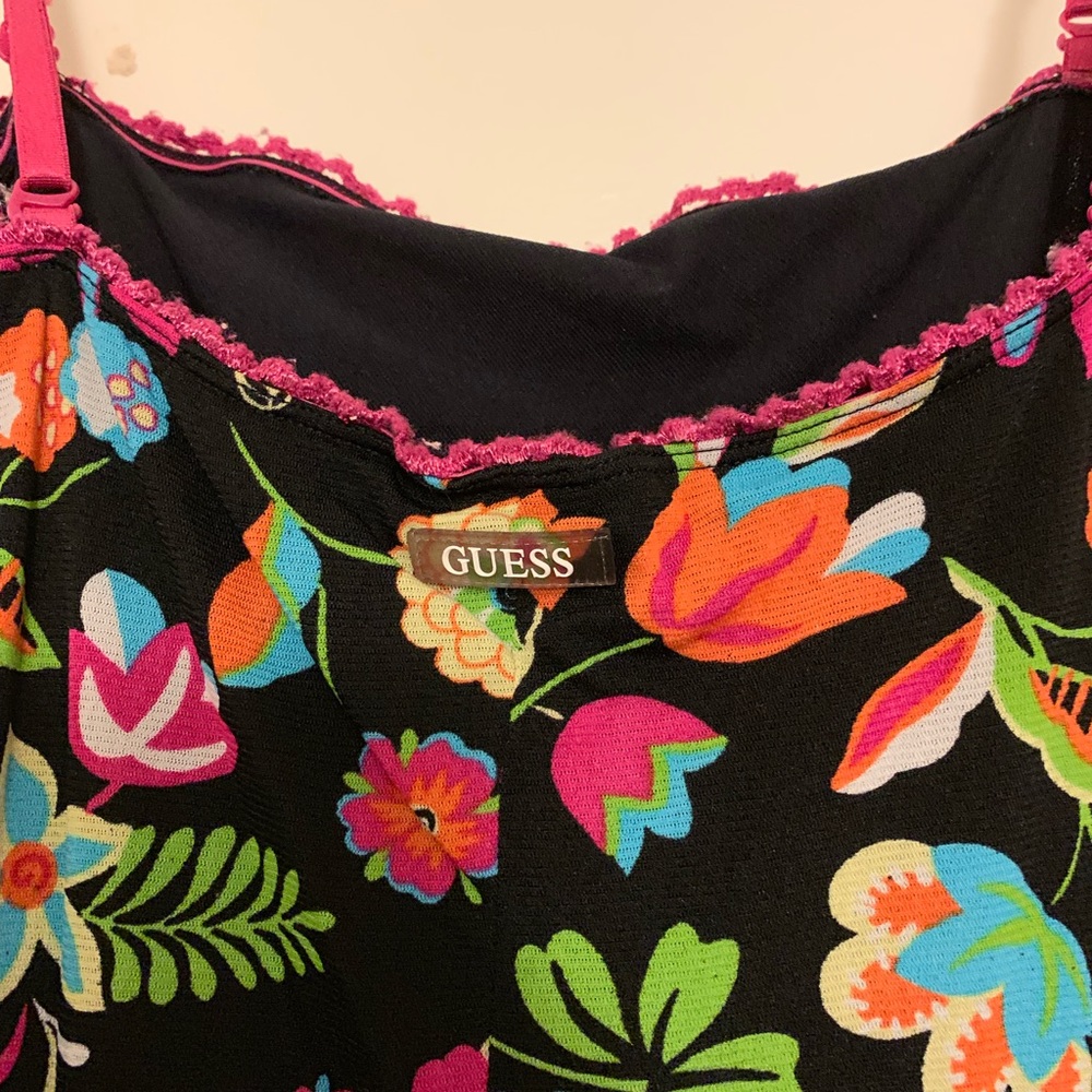 Guess Black Floral Dress - Picture 4 of 6